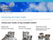 Tablet Screenshot of crittercastle.com